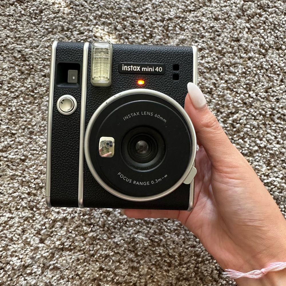 Fujifilm Instax Mini 40 Instant Camera - Classic Black